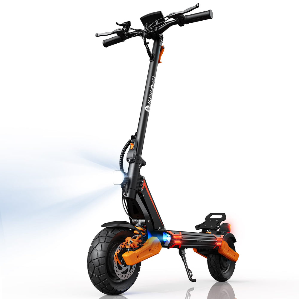 iSinwheel Off-Road E-Scooter GT1 dupla elektromos roller, 800 W × 2 motor, 48 V 13 Ah akkumulátor, 10 hüvelykes gumiabroncsok, 50 km/h maximális sebesség, 55 km hatótávolság, EABS fék + tárcsafék, dupla lengőkaros felfüggesztés