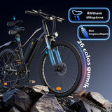 CyberCart Commuter E-Bike EB3 elektromos bringa – 250 W, 100 km hatótávolság