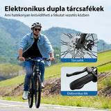 CyberCart Commuter E-Bike EB3 elektromos bringa – 250 W, 100 km hatótávolság