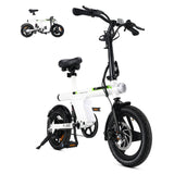 Cybercart U1 városi ingázó elektromos kerékpár, 350 W, összecsukható, CE tanúsítvánnyal rendelkező e-bike