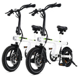 Cybercart U1 városi ingázó elektromos kerékpár, 350 W, összecsukható, CE tanúsítvánnyal rendelkező e-bike
