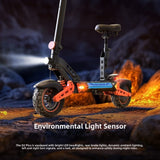iSinwheel Skuter Elektryczny Terenowy D2Plus Elektromos Roller 1000W Összecsukható Off-Road, 60-65 km Hatótávolság, Erőteljes Motor