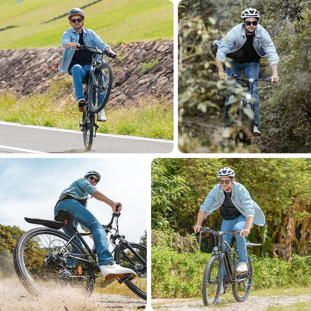 CyberCart Commuter E-Bike EB3 elektromos bringa – 250 W, 100 km hatótávolság