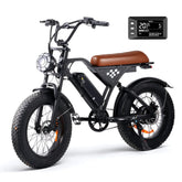CyberCart Commuter E-Bike EB5 elektromos terepkerékpár, 20 colos vastag abroncsokkal