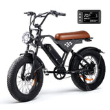 CyberCart Commuter E-Bike EB5 elektromos terepkerékpár, 20 colos vastag abroncsokkal