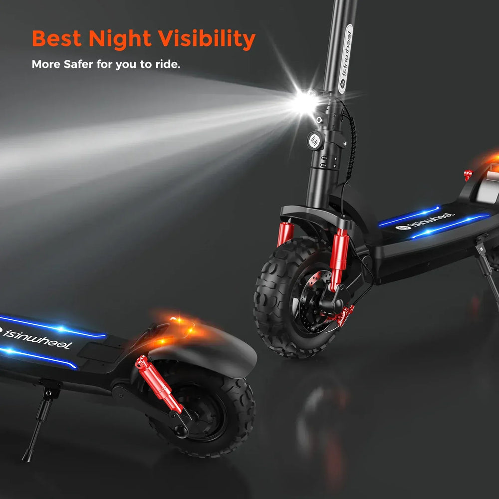 iSinwheel Off-Road E-Scooter GT2 RangeMaster Elektromos Roller 1000W Minden-Terep Összecsukható Off-Road E-Roller APP-pal
