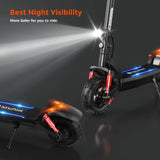 iSinwheel Off-Road E-Scooter GT2 RangeMaster Elektromos Roller 1000W Minden-Terep Összecsukható Off-Road E-Roller APP-pal
