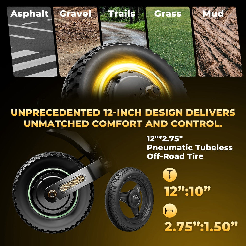 iSinwheel Skuter Elektryczny Terenowy GT4 TorqueBeast Elektromos Roller Kettős Motor 2400W Off-Road Összecsukható, 70-80 km Hatótávolság, CE-Tanúsítvánnyal, Erőteljes Motor