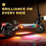 iSinwheel Skuter Elektryczny Terenowy GT4 TorqueBeast Elektromos Roller Kettős Motor 2400W Off-Road Összecsukható, 70-80 km Hatótávolság, CE-Tanúsítvánnyal, Erőteljes Motor