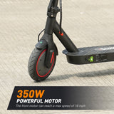 iScooter Commuter E-Scooter i8 Összecsukható Elektromos Roller, 350W Motor, 30 km/h Maximális Sebesség, 20 km Hatótáv, LCD Kijelző