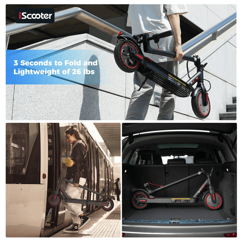 iScooter E-Scooter i9 Elektromos Roller 350W Összecsukható Városi Közlekedő E-Roller