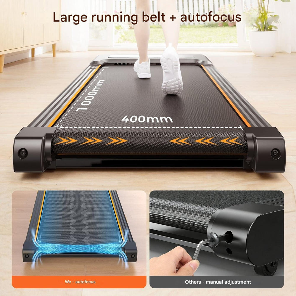 Jagjog Home Treadmill JagJog JT32 AdaptTrek Futópad 12%-os Automatikus Emelkedéssel, Futószalag Álló Asztal Intelligens Alkalmazással, 180 kg Teherbírás