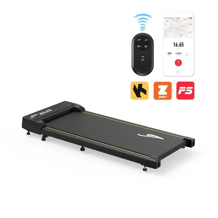 Jagjog Home Treadmill JT31 Otthoni Futópad Korlát Nélküli Kompakt Sétálópad 1-6 km/h CE-Tanúsítvánnyal Rendelkező Elektromos Sétálógép APP-pal