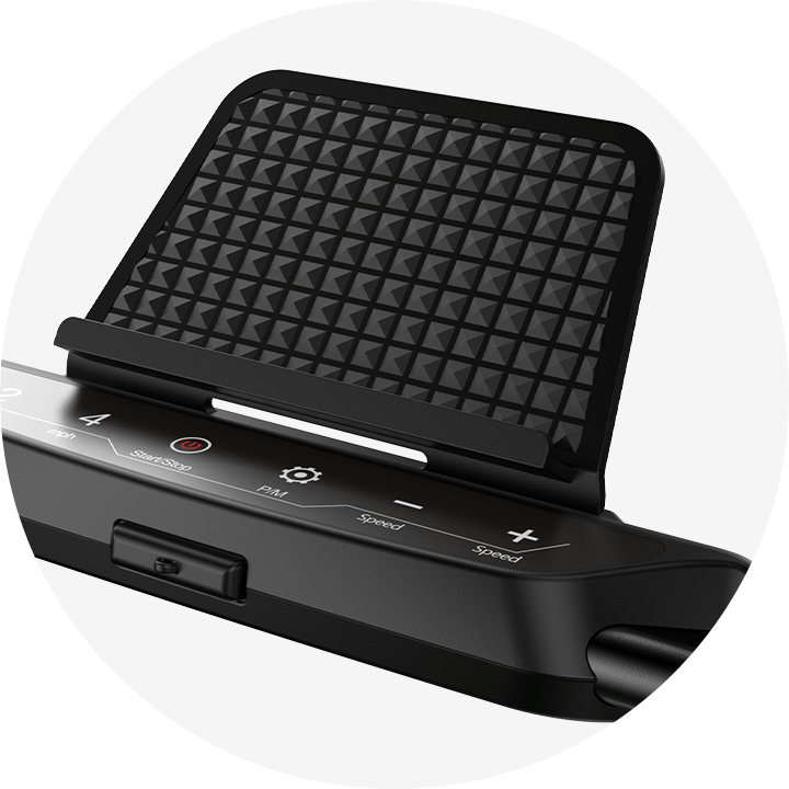 Jagjog Home Treadmill black-1 JT51 Otthoni Futópad Helytakarékos Összecsukható Kompakt Sétálópad Kormánnyal 10 km/h CE-Tanúsítvánnyal Rendelkező Elektromos