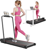 Jagjog Home Treadmill black-1 JT51 Otthoni Futópad Helytakarékos Összecsukható Kompakt Sétálópad Kormánnyal 10 km/h CE-Tanúsítvánnyal Rendelkező Elektromos