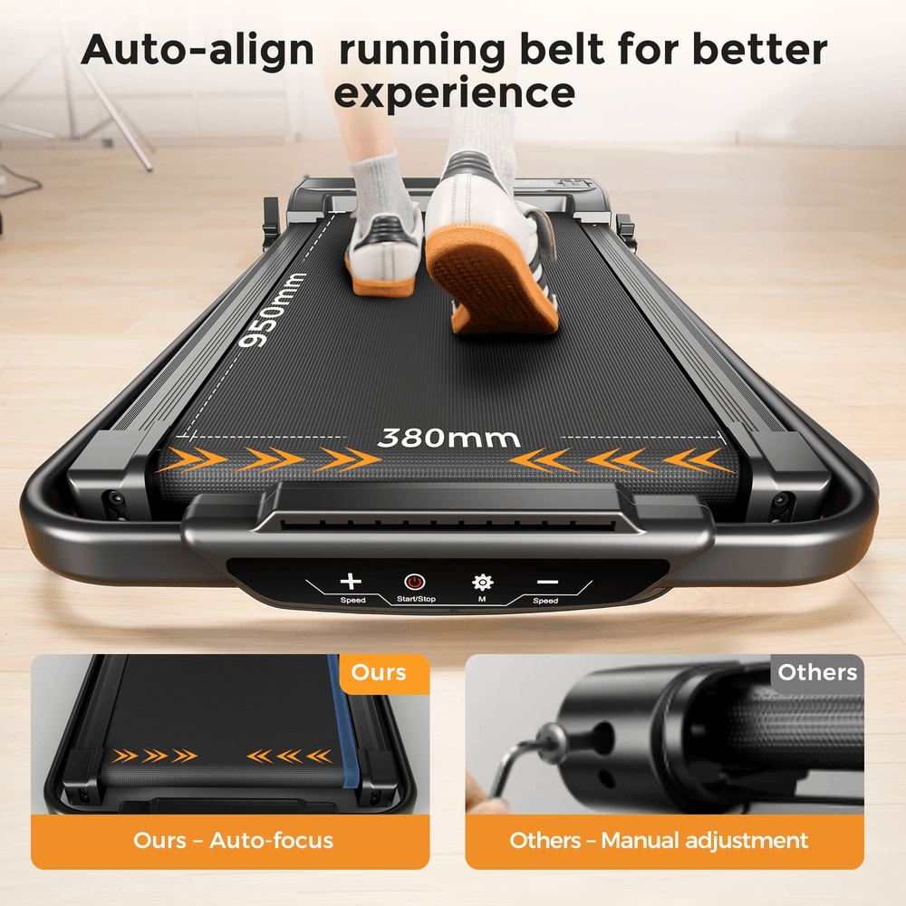Jagjog Home Treadmill JT52 JT52 Otthoni Futópad APP-kapcsolattal, Összecsukható Kompakt Sétálópad 12 km/h, CE-tanúsítvánnyal Rendelkező Elektromos Sétálógép