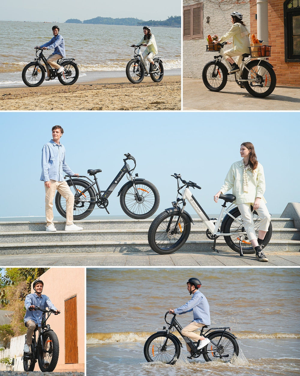 isinwheel E-Bike M60 elektromos kerékpár vastag gumikkal