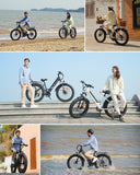 isinwheel E-Bike M60 elektromos kerékpár vastag gumikkal