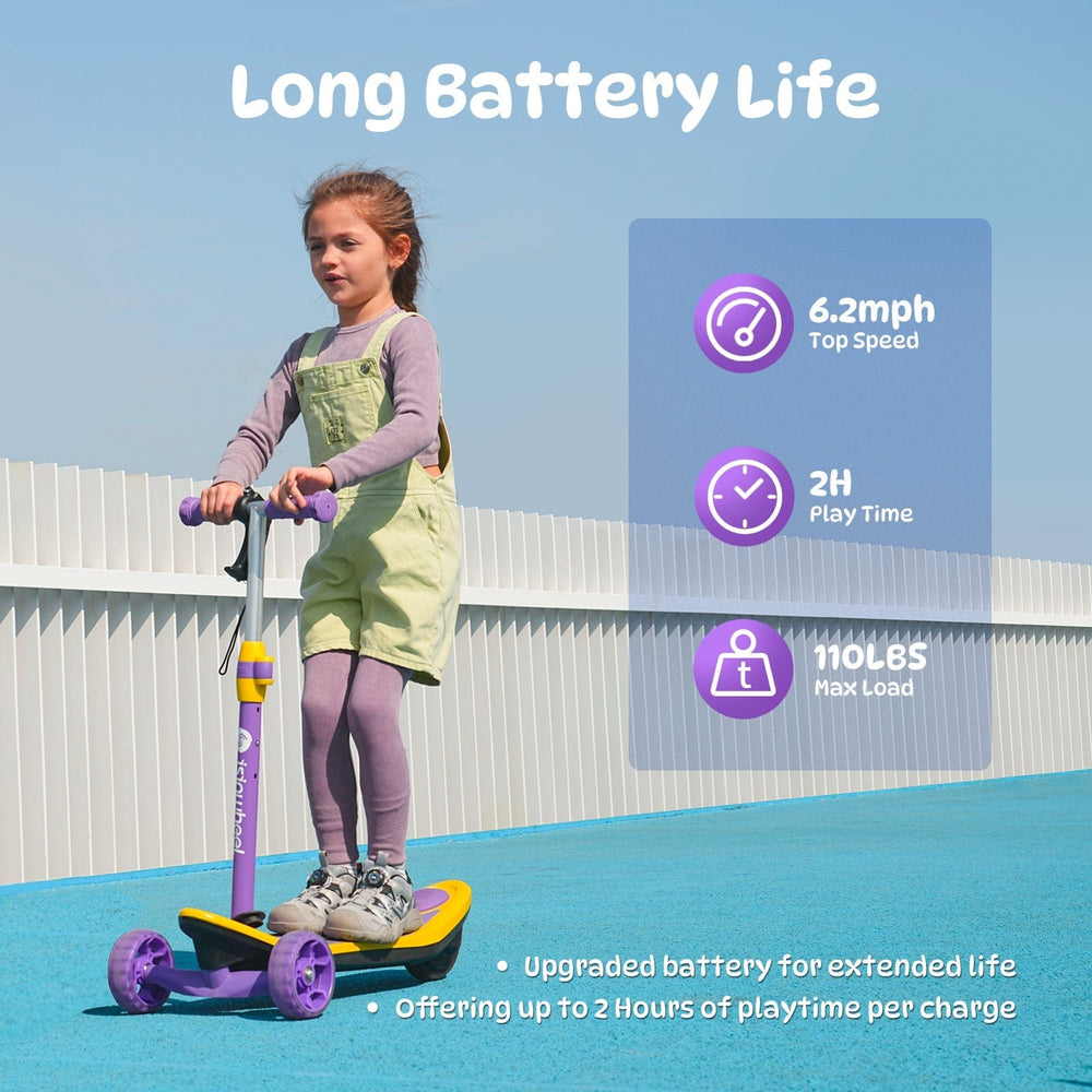 iSinwheel E-Scooter for Kids MiniSpider Gyermek Elektromos Roller 100W, CE-Tanúsítvánnyal, 9-15 km Hatótávolságú E-Roller