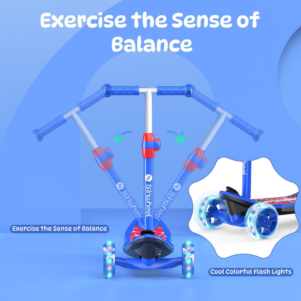 iSinwheel E-Scooter for Kids MiniSpider Gyermek Elektromos Roller 100W, CE-Tanúsítvánnyal, 9-15 km Hatótávolságú E-Roller