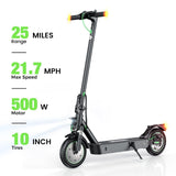 iSinwheel Commuter E-Scooter S9MAX Elektromos Roller 500W Összecsukható Városi Közlekedő E-Roller