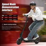 iScooter Commuter E-Scooter W5 Városi Elektromos Roller, 350W Motor, 30km/h Maximális Sebesség, LCD Kijelző