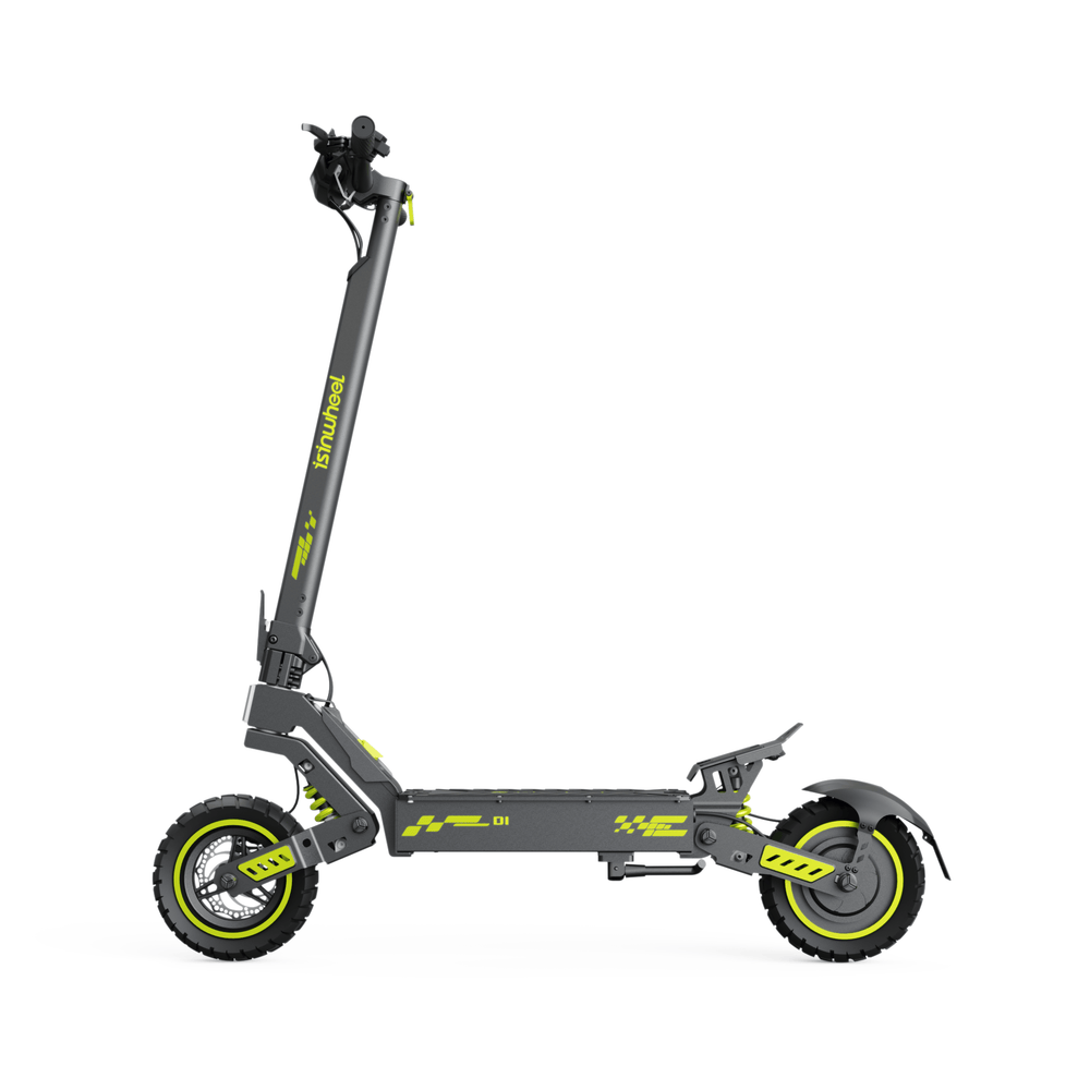 iSinwheel Skuter Elektryczny Terenowy D1 D1 elektromos roller, 1200 W-os motor, 48 V 10 Ah akkumulátor, 10 hüvelykes gumiabroncsok, 45 km/h maximális sebesség, 40 km hatótáv, dupla tárcsafékek