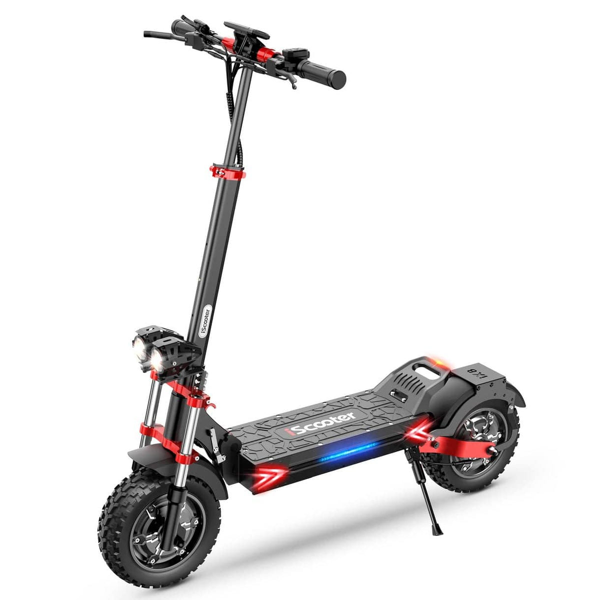 iScooter Skuter Elektryczny Terenowy iX8 Elektromos Roller Kettős Motor 2400W Összecsukható Off-Road, CE-Tanúsítvánnyal, Kettős Motor