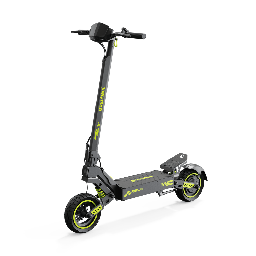 iSinwheel Skuter Elektryczny Terenowy D1 elektromos roller, 1200 W-os motor, 48 V 10 Ah akkumulátor, 10 hüvelykes gumiabroncsok, 45 km/h maximális sebesség, 40 km hatótáv, dupla tárcsafékek