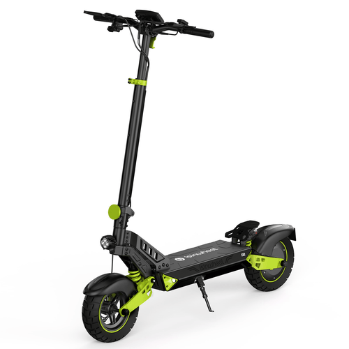iSinwheel Skuter Elektryczny Terenowy Zöld D2 UrbanRover+ Elektromos Roller 1000W Összecsukható Off-Road, 55 km Hatótávolság, Erőteljes Motor