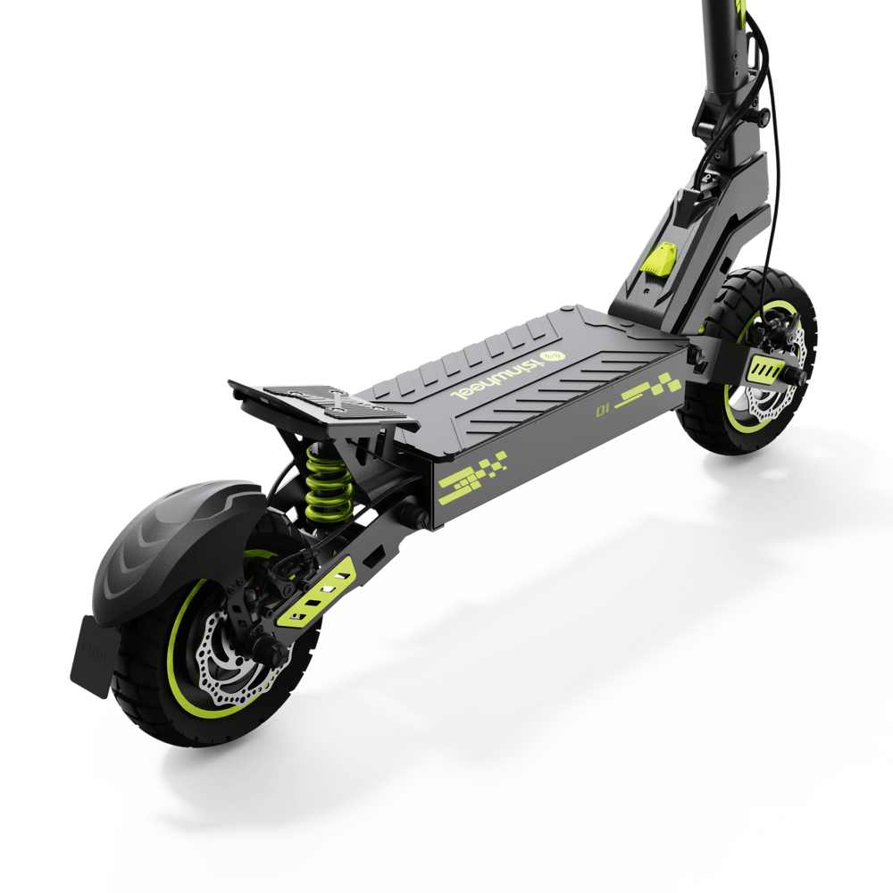 iSinwheel Skuter Elektryczny Terenowy D1 elektromos roller, 1200 W-os motor, 48 V 10 Ah akkumulátor, 10 hüvelykes gumiabroncsok, 45 km/h maximális sebesség, 40 km hatótáv, dupla tárcsafékek