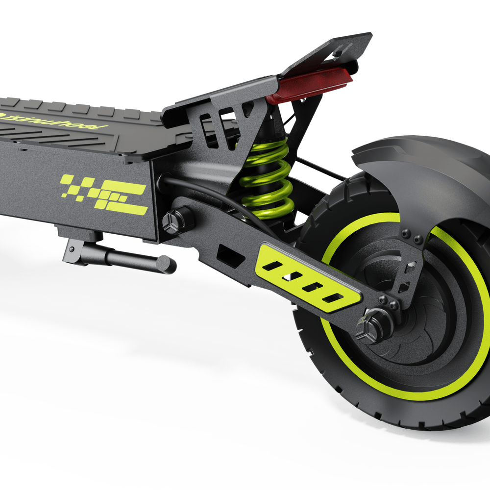 iSinwheel Skuter Elektryczny Terenowy D1 elektromos roller, 1200 W-os motor, 48 V 10 Ah akkumulátor, 10 hüvelykes gumiabroncsok, 45 km/h maximális sebesség, 40 km hatótáv, dupla tárcsafékek