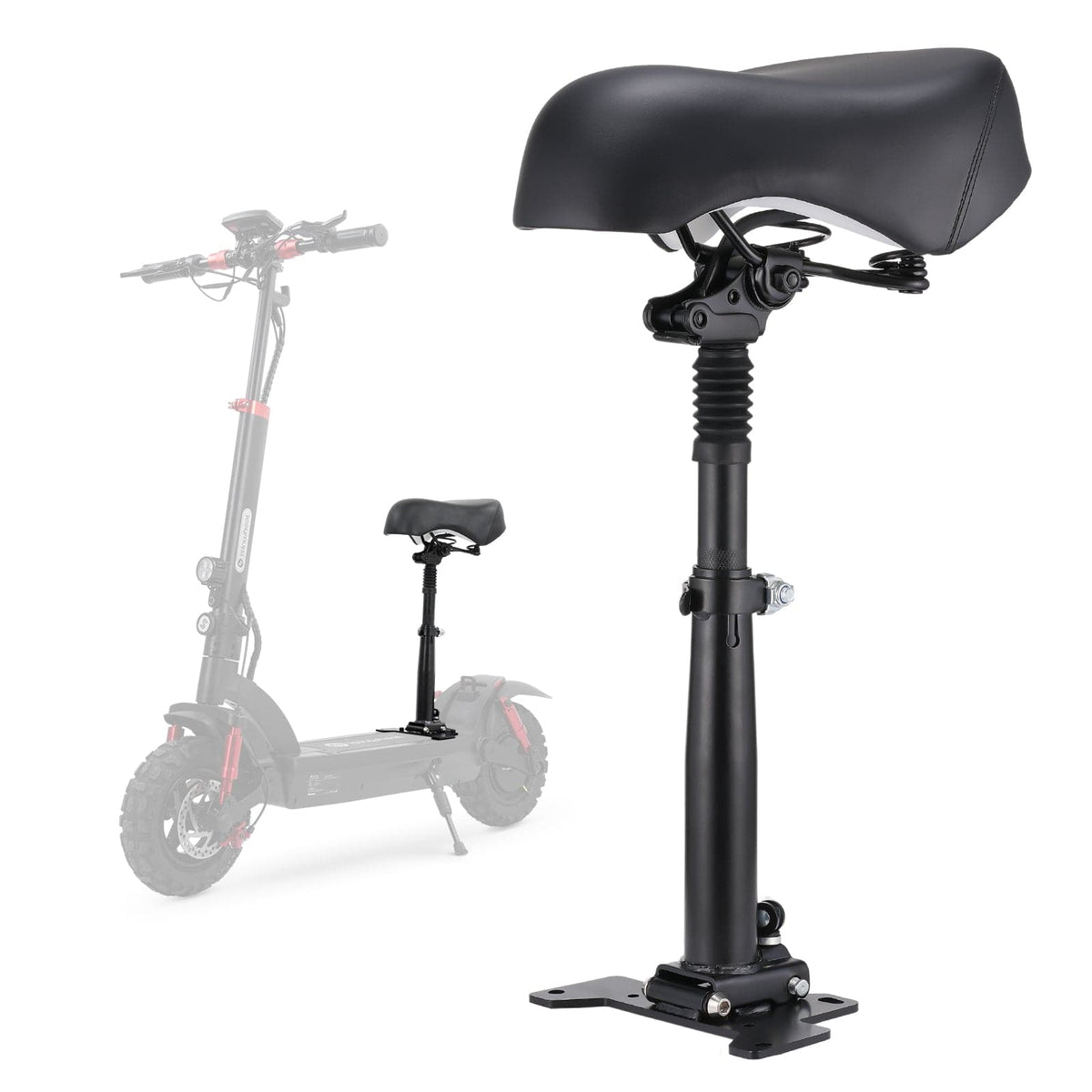 CyberCart Accessories-Adjustable Seat Állítható és Összecsukható Ülés 18,5-20,87 Hüvelyk Magassággal GT2 Modellű Elektromos Rollerhez