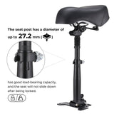 CyberCart Accessories-Adjustable Seat Állítható és Összecsukható Ülés 18,5-20,87 Hüvelyk Magassággal GT2 Modellű Elektromos Rollerhez