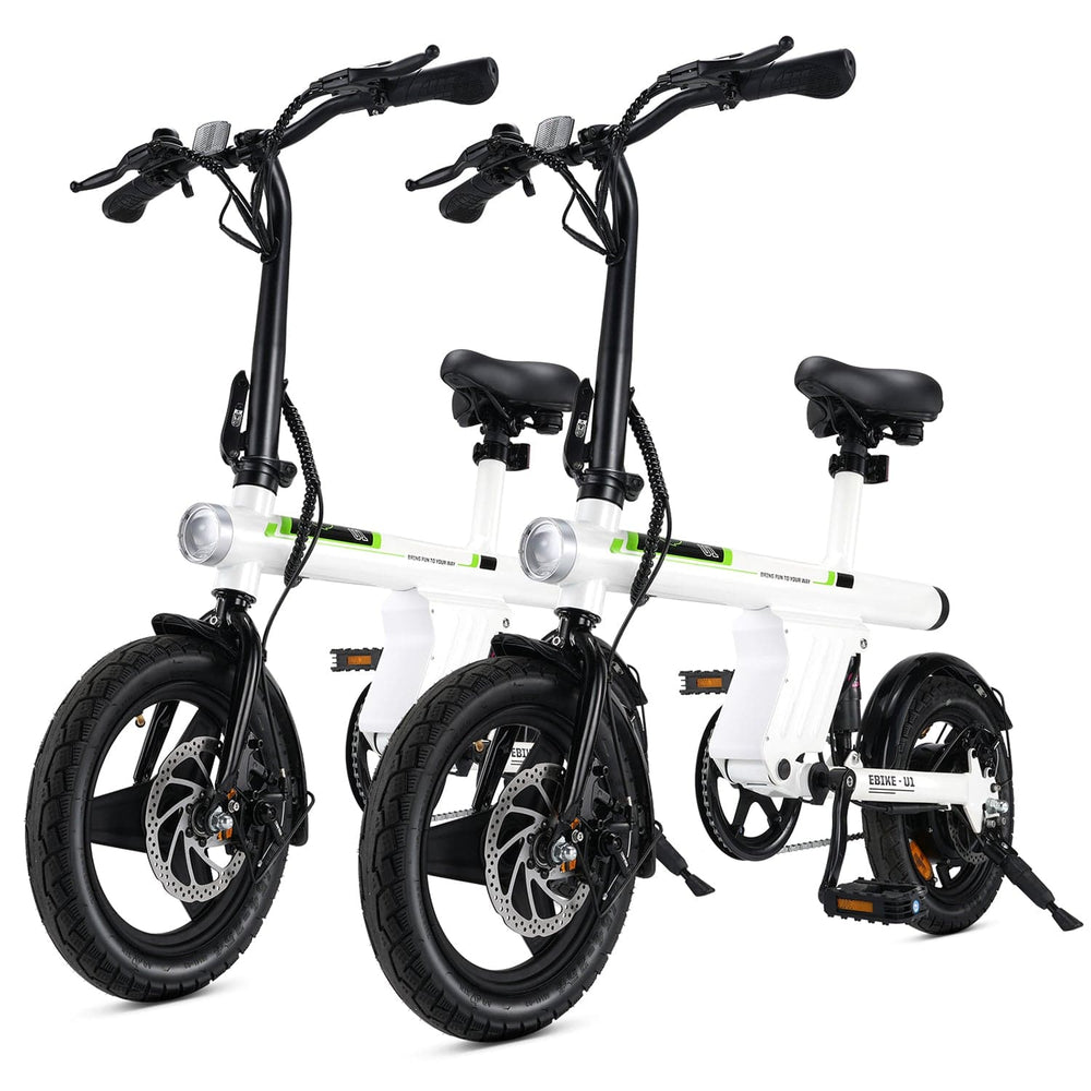 Cybercart U1 városi ingázó elektromos kerékpár, 350 W, összecsukható, CE tanúsítvánnyal rendelkező e-bike