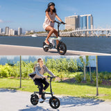 Cybercart U1 városi ingázó elektromos kerékpár, 350 W, összecsukható, CE tanúsítvánnyal rendelkező e-bike