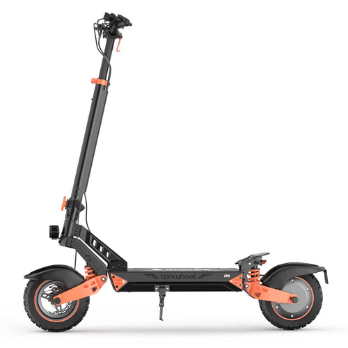 iSinwheel Skuter Elektryczny Terenowy D2 UrbanRover+ Elektromos Roller 1000W Összecsukható Off-Road, 55 km Hatótávolság, Erőteljes Motor