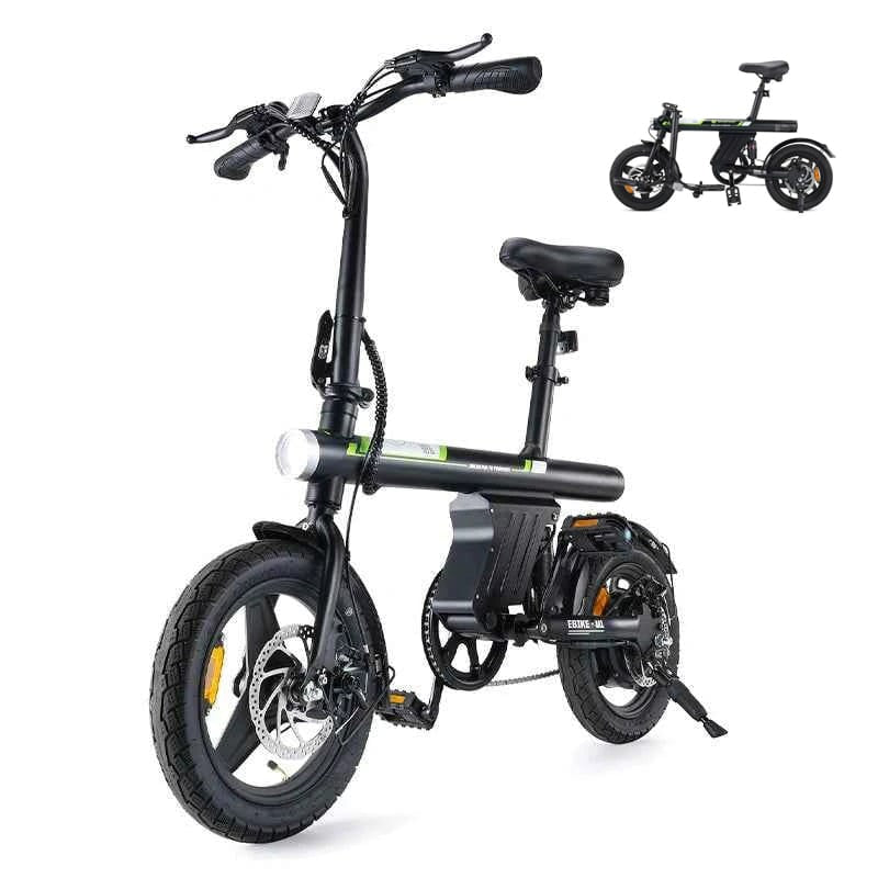 Cybercart U1 városi ingázó elektromos kerékpár, 350 W, összecsukható, CE tanúsítvánnyal rendelkező e-bike
