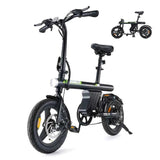 Cybercart U1 városi ingázó elektromos kerékpár, 350 W, összecsukható, CE tanúsítvánnyal rendelkező e-bike