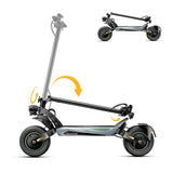iSinwheel Skuter Elektryczny Terenowy GT4 TorqueBeast Elektromos Roller Kettős Motor 2400W Off-Road Összecsukható, 70-80 km Hatótávolság, CE-Tanúsítvánnyal, Erőteljes Motor