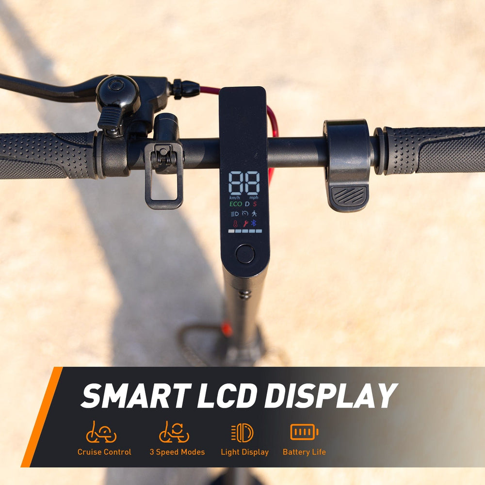 iScooter Commuter E-Scooter i8 Összecsukható Elektromos Roller, 350W Motor, 30 km/h Maximális Sebesség, 20 km Hatótáv, LCD Kijelző