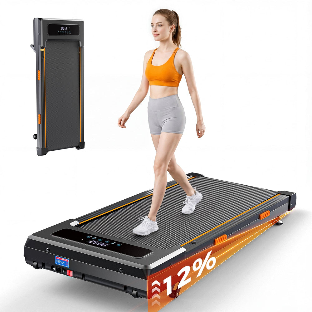 Jagjog Home Treadmill JagJog JT32 AdaptTrek Futópad 12%-os Automatikus Emelkedéssel, Futószalag Álló Asztal Intelligens Alkalmazással, 180 kg Teherbírás