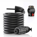 CyberCart Accessories - Cable Password Lock Kábel Nélküli Kódzár Univerzális Elektromos Rollerekhez vagy Kerékpárokhoz
