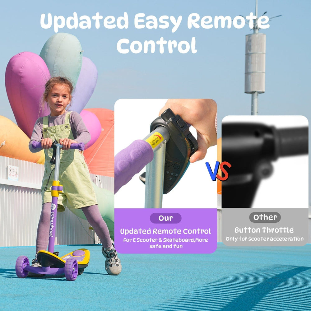 iSinwheel E-Scooter for Kids MiniSpider Gyermek Elektromos Roller 100W, CE-Tanúsítvánnyal, 9-15 km Hatótávolságú E-Roller