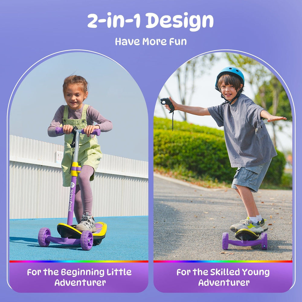 iSinwheel E-Scooter for Kids MiniSpider Gyermek Elektromos Roller 100W, CE-Tanúsítvánnyal, 9-15 km Hatótávolságú E-Roller