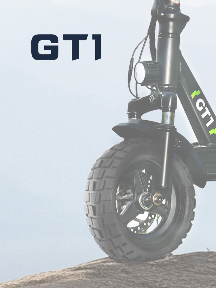 Fekete elektromos roller GT1 honlap banner (mobil verzió)