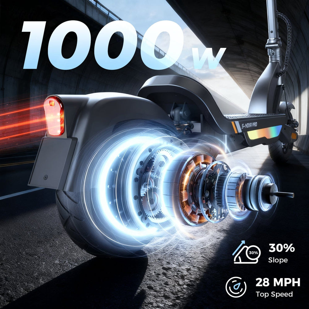 iSinwheel Commuter E-Scooter S-Nova Pro Városi Elektromos Roller 1000W