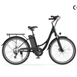 CyberCart Commuter E-Bike U2 Városi Elektromos Kerékpár - Női Városi E-Bike, 350W Motor, 55 km Hatótáv, CE-Tanúsítvánnyal