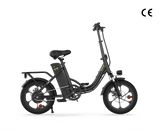 CyberCart Commuter E-Bike U4 elektromos ingázó kerékpár, csúcsteljesítménye 500 W, 88 km hatótávolság, összecsukható e-bike