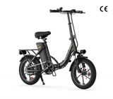 CyberCart Commuter E-Bike U4 elektromos ingázó kerékpár, csúcsteljesítménye 500 W, 88 km hatótávolság, összecsukható e-bike